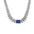 Zlatý Náhrdelník s Tanzanitem a Diamanty