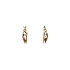Gold Earrings with Diamonds