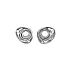 Gold Earrings with Diamonds