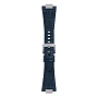 Modrý kožený řemínek Tissot pro PRX 42 mm T852.049.411