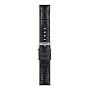 Černý pryžovo-kožený řemínek Tissot 22 mm T852.046.761