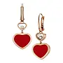 Gold Earrings Chopard Happy Hearts 837482-5810