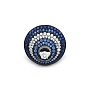 Gold Ring with Sapphires and Diamonds
