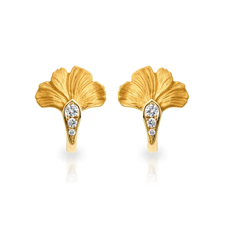 Náušnice Sautoir Ginkgo Mini