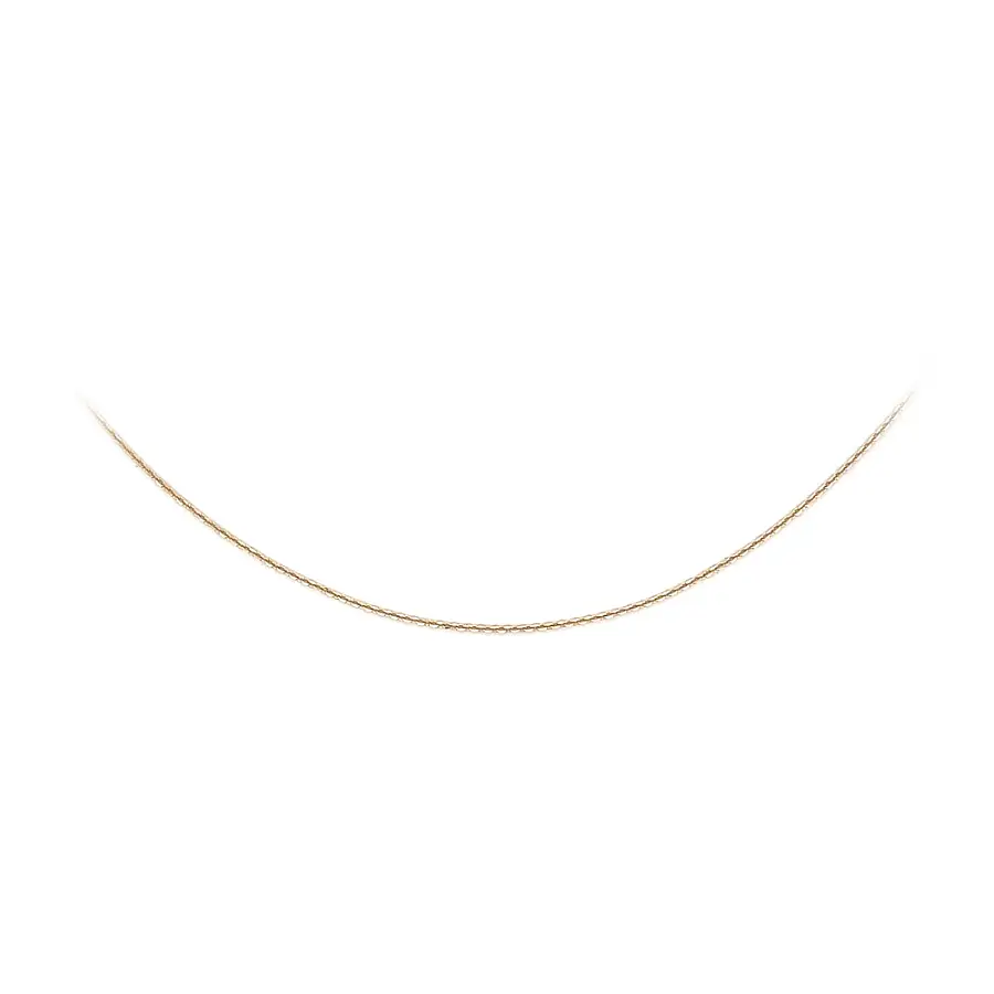 Minimalistický Řetízek Anker ze Žlutého Zlata
