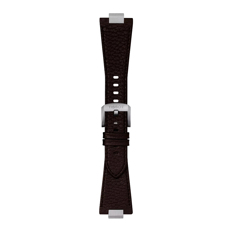 Hnědý kožený řemínek Tissot pro PRX 40 mm T852.049.164