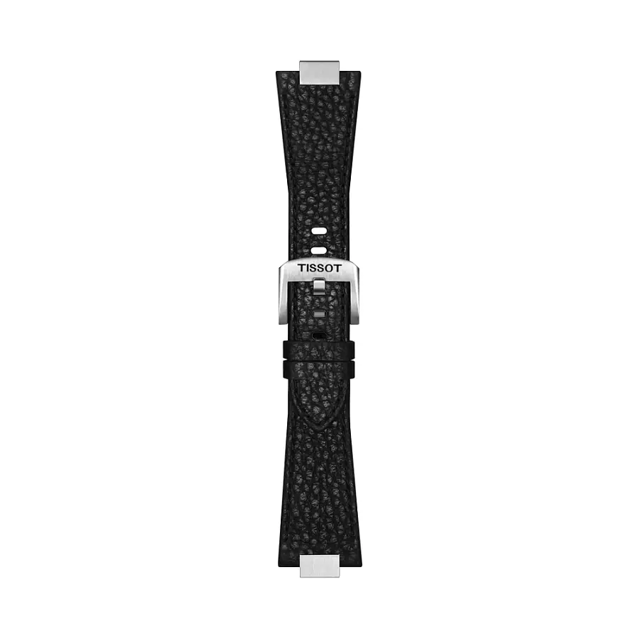 Černý kožený řemínek Tissot pro PRX 35 mm T852.049.990