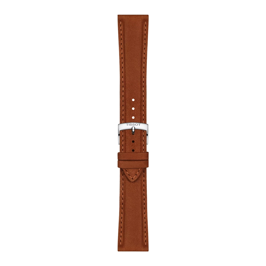 Camel leather strap Tissot 21 mm T852.048.229