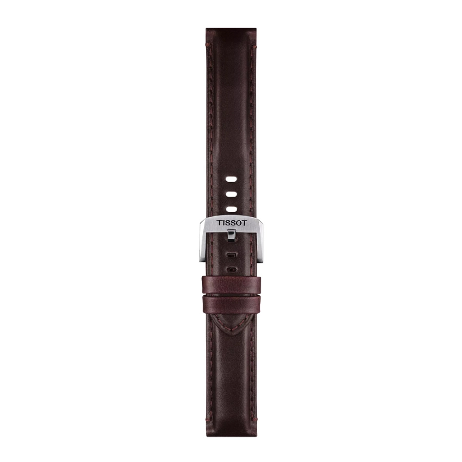 Коричневый кожаный ремешок Tissot 20 мм T852.046.836
