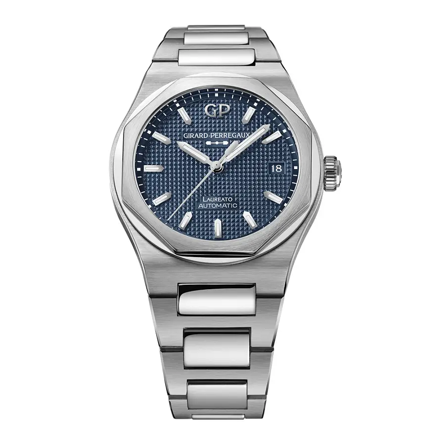 Girard-Perregaux Laureato 38mm Midnight Blue 81005-11-3460-1CM