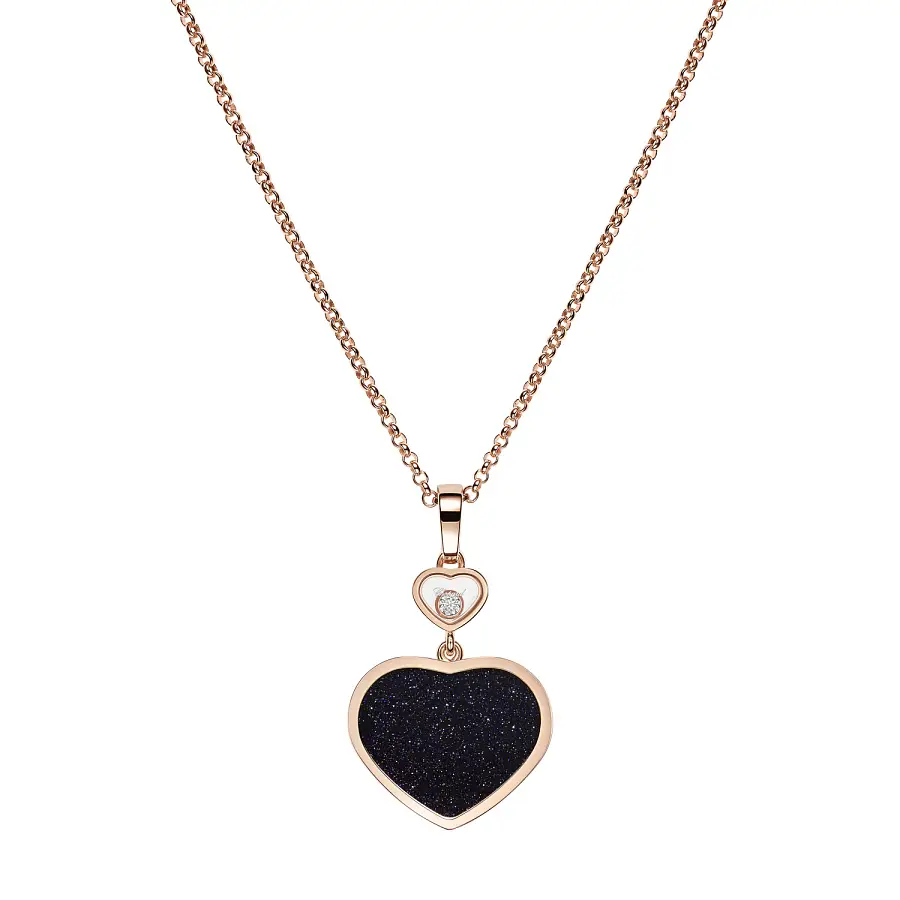 Gold Pendant Chopard Happy Hearts 797482-5510