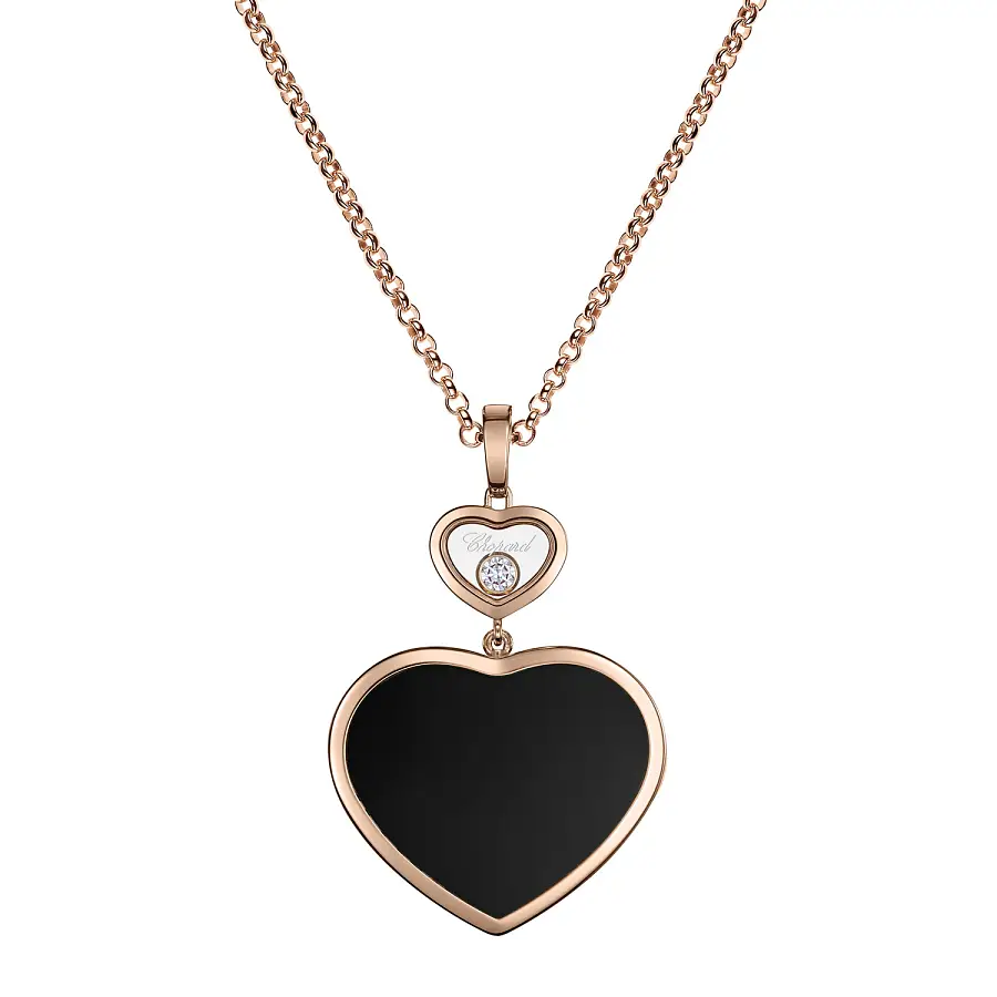 Gold Pendant Chopard Happy Hearts 79A075-5201
