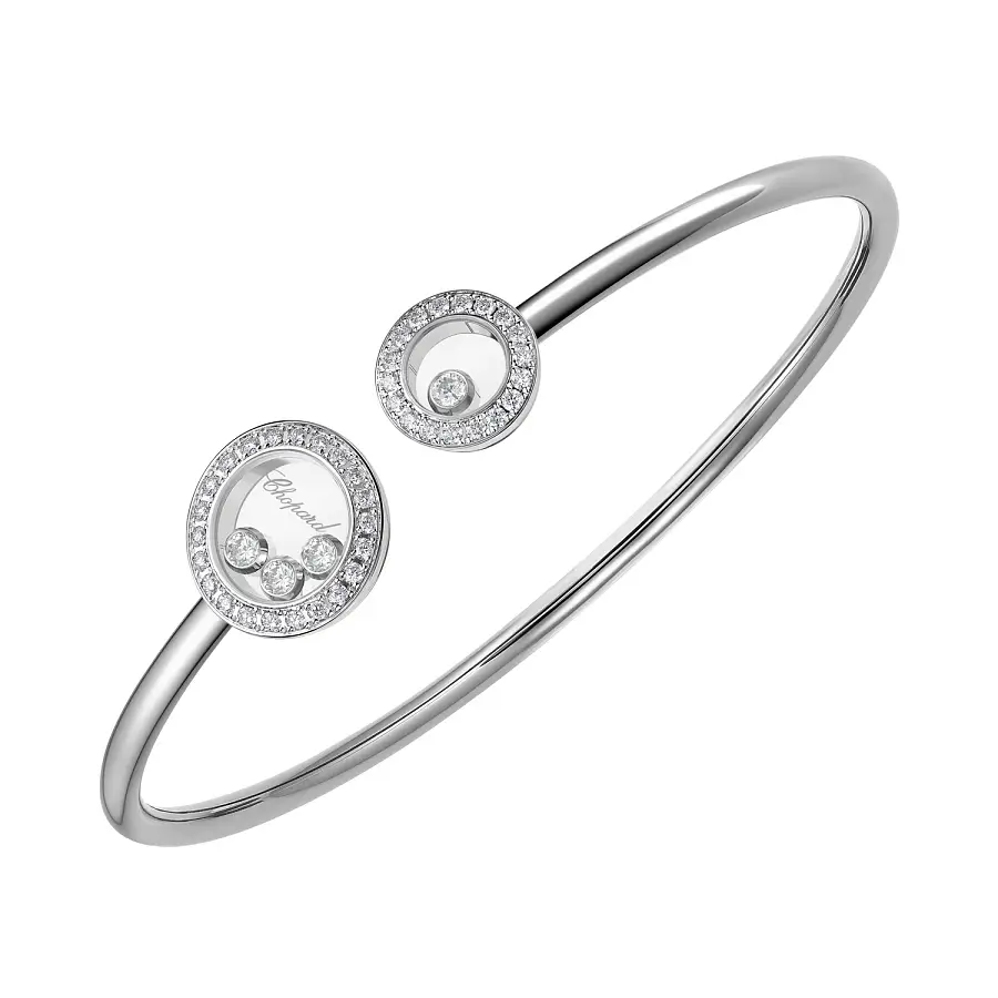 Gold Chopard Happy Diamonds Bracelet 85A618-1202