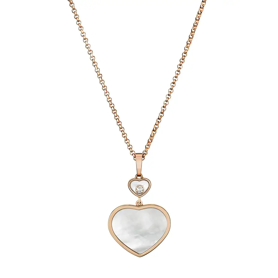 Gold Pendant Chopard Happy Hearts 797482-5301