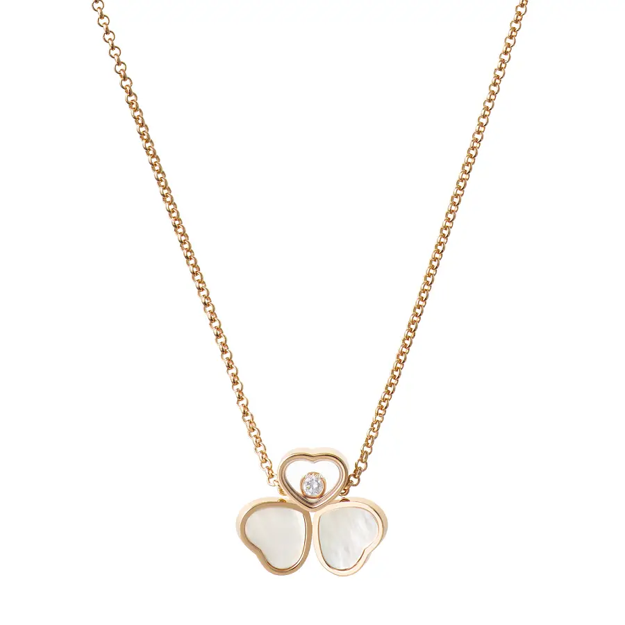 Gold Pendant Chopard Happy Hearts 81A083-5311