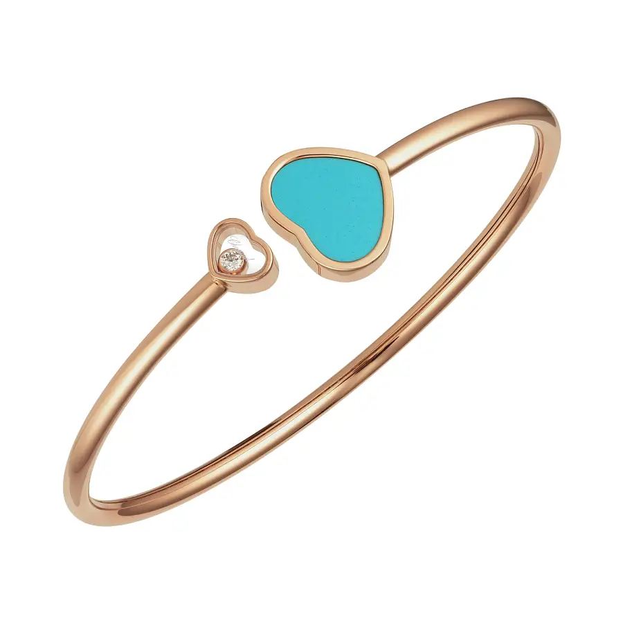 Zlatý Náramek Chopard Happy Heart 857482-5402