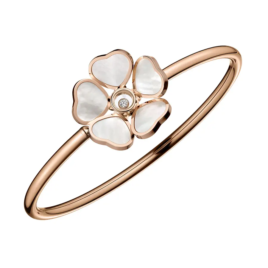 Zlatý Náramek Chopard Happy Herats Flowers 85A085-5302