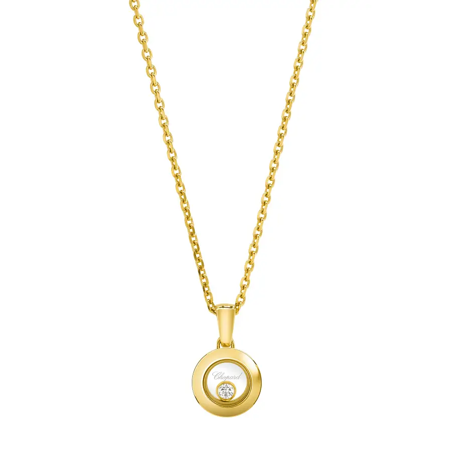 Gold Pendant Chopard Happy Diamonds 79A017-0001