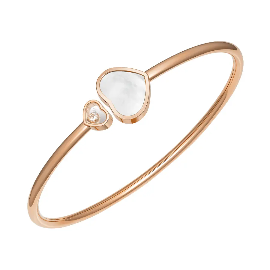 Gold Chopard Happy Hearts Bracelet 857482-5302