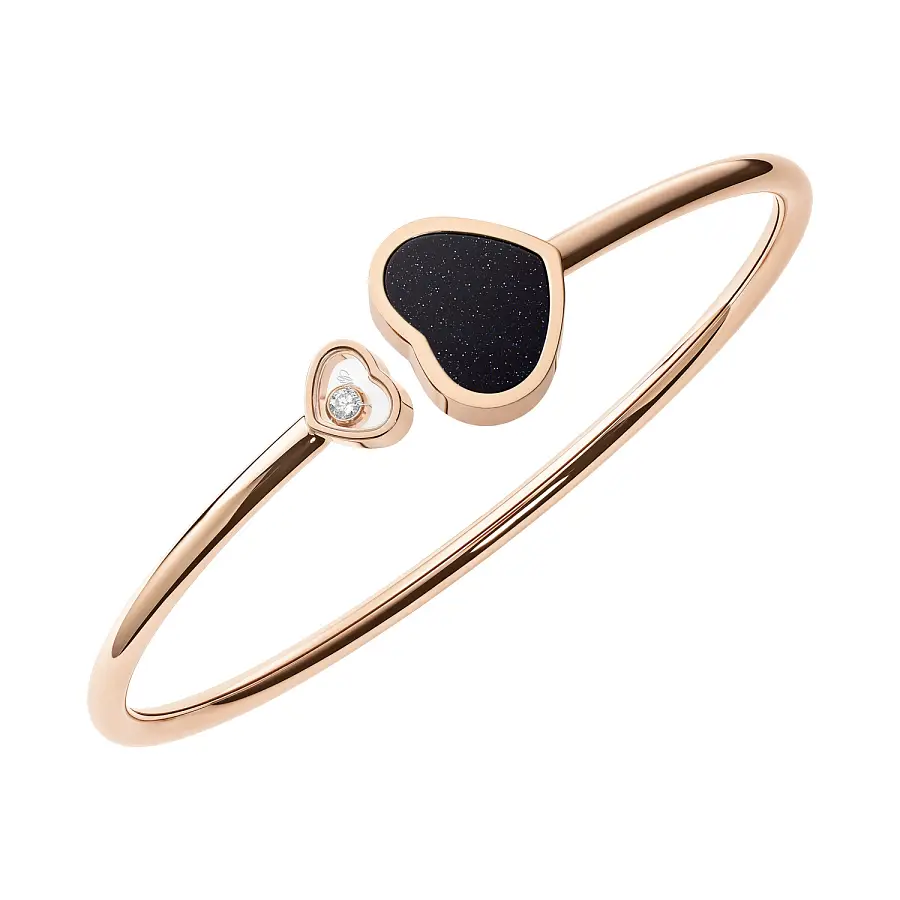 Gold Chopard Happy Hearts Bracelet 857482-5513