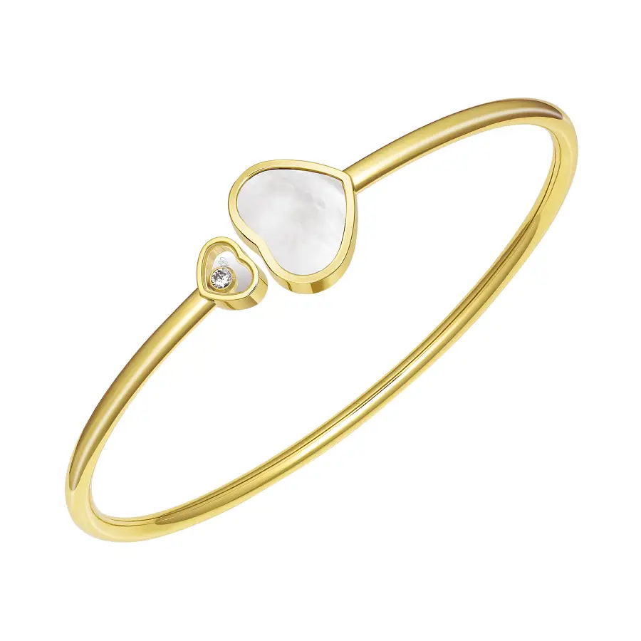 Zlatý Náramek Chopard Happy Hearts 857482-0303