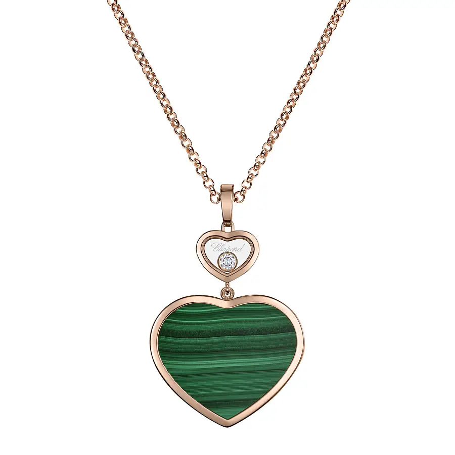Gold Pendant Chopard Happy Hearts 79A075-5151