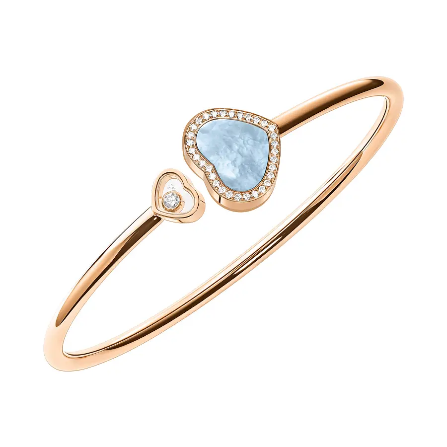 Zlatý náramek Chopard Happy Hearts 85A074-5343