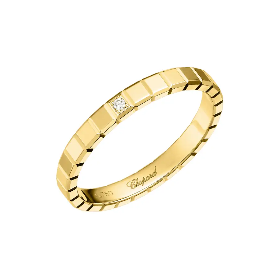 Gold Ring Chopard Ice Cube 827702-0238