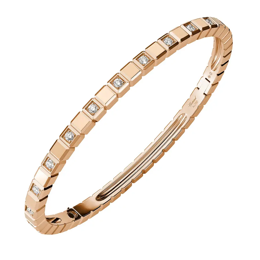 Gold Chopard Ice Cube Bracelet 858350-5011