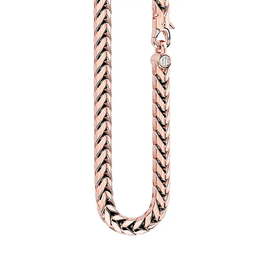 Zlatý náhrdelník Zancan Ceramikgold KC065R-N-60