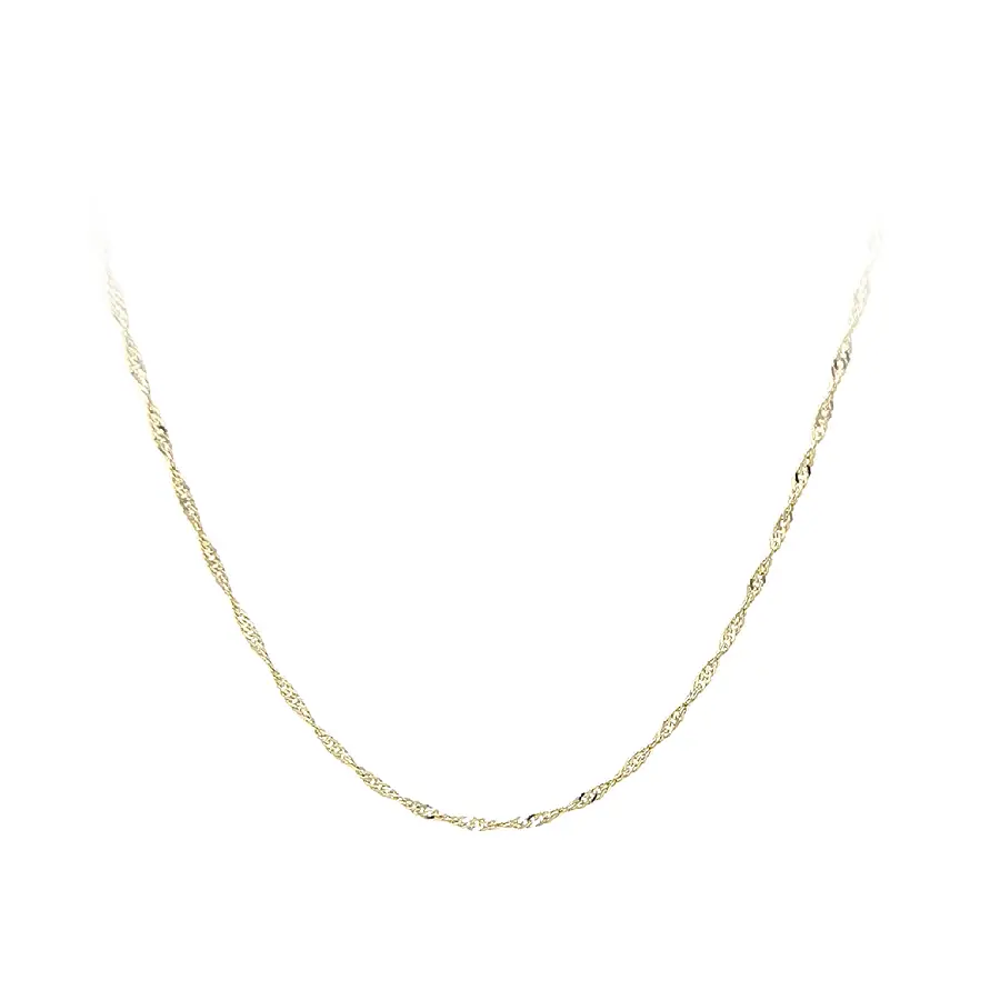 Zlatý řetízek Singapur