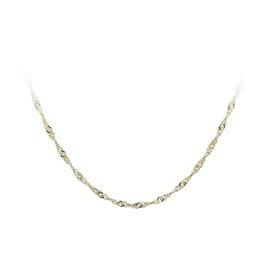 Zlatý řetízek Singapur