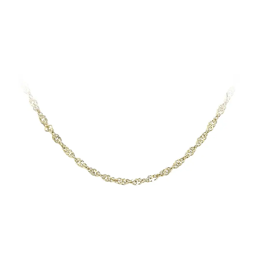 Zlatý řetízek Singapur