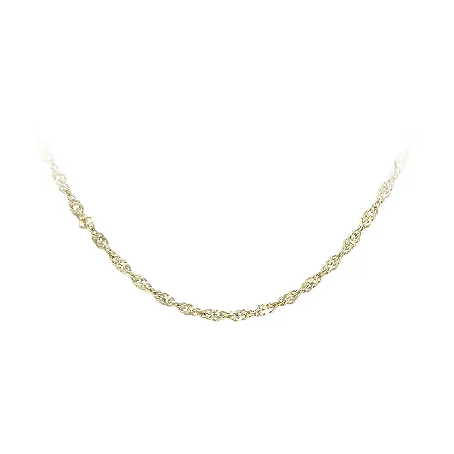 Zlatý řetízek Singapur