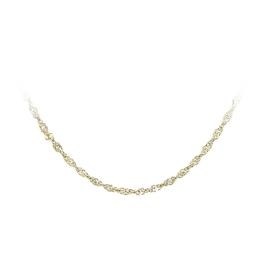 Zlatý řetízek Singapur