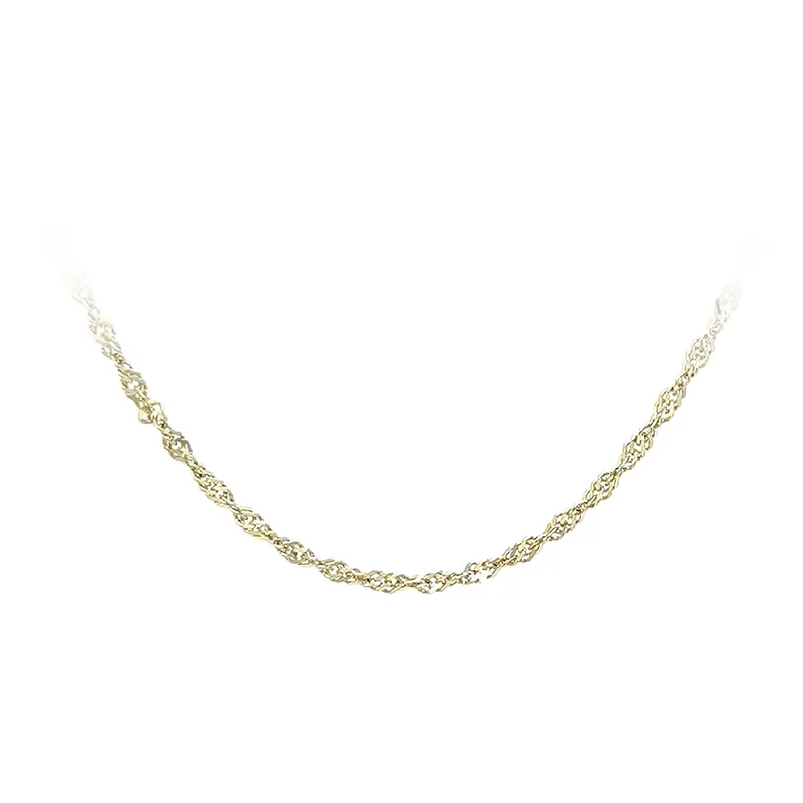 Zlatý řetízek Singapur