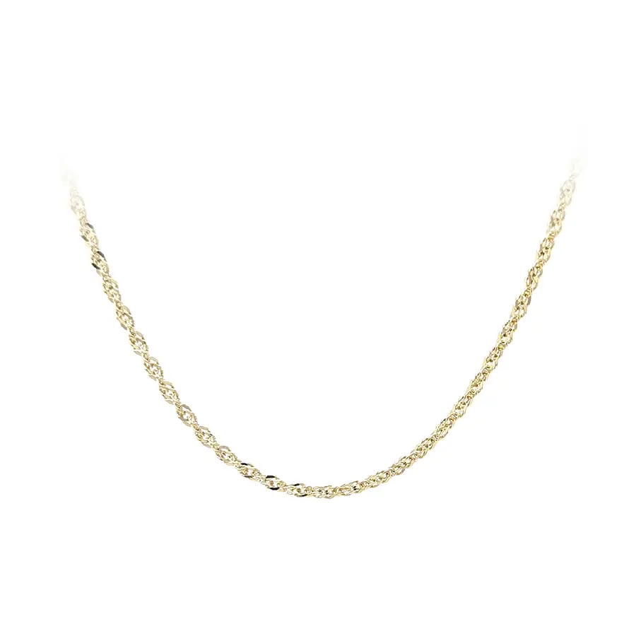 Zlatý řetízek Singapur