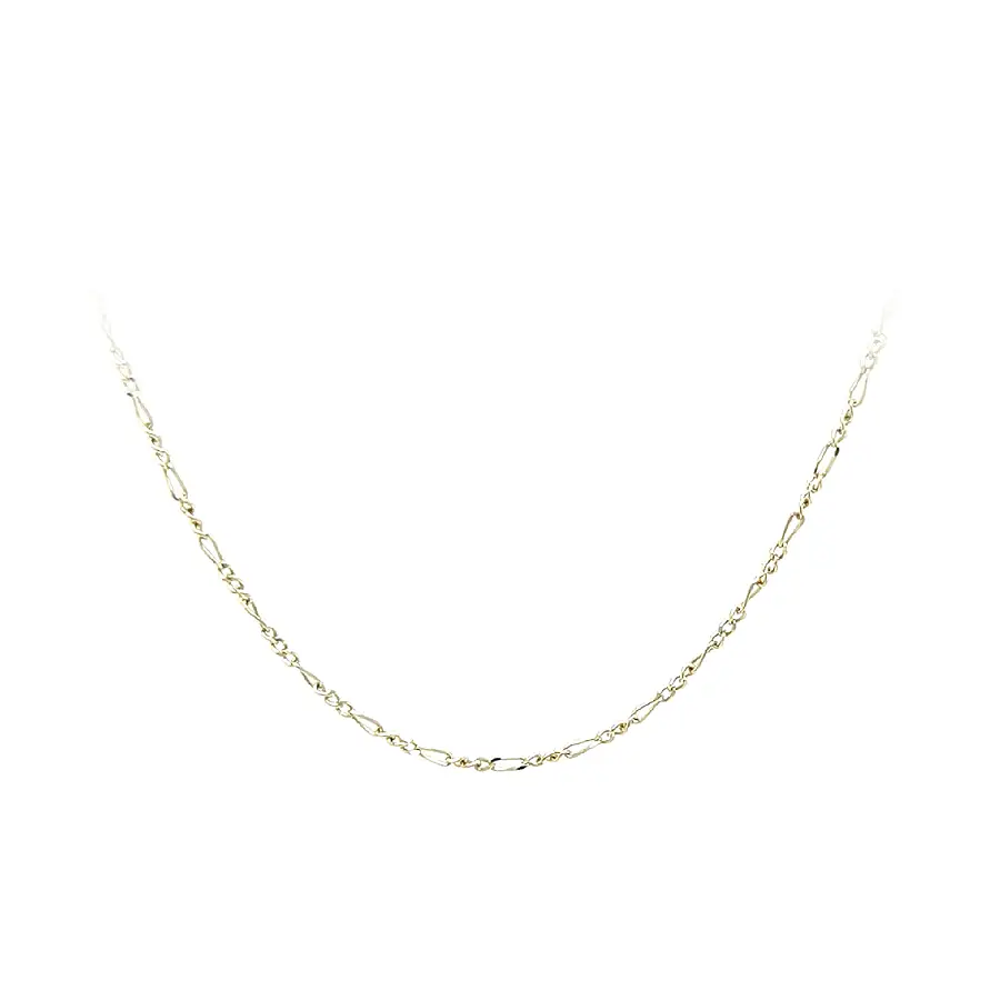 Zlatý řetízek Figaro