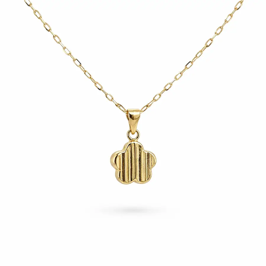 Zlatý přívěsek čtyřlístek