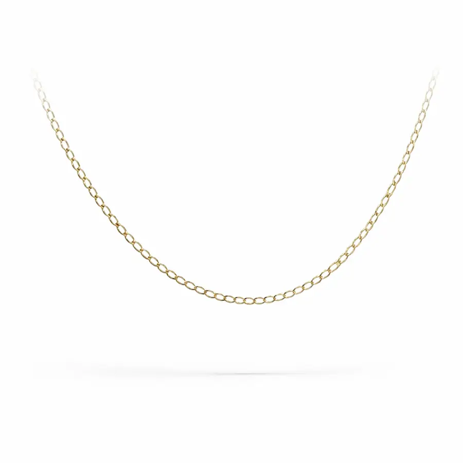 Jemný zlatý řetízek vzor Ankr