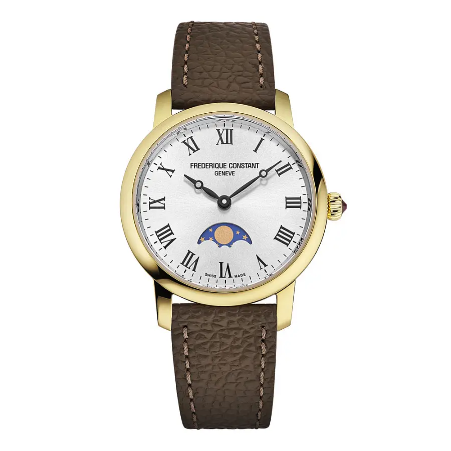 Frederique Constant Classics Slimline Ladies Moonphase FC-206RS1S5
