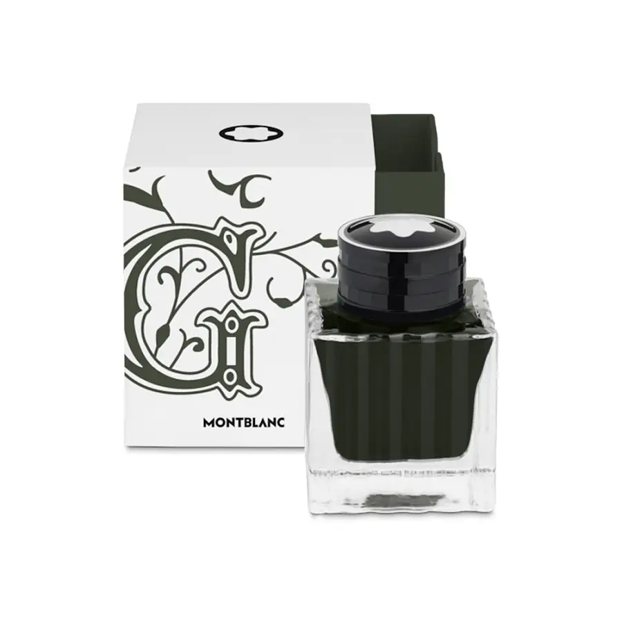 Inkoust Montblanc 50 ml, green, Homage to Brothers Grimm MB129483