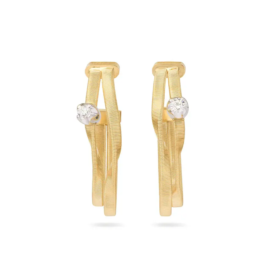 Zlaté náušnice Marco Bicego Marrakech OG335_B8 YW M5