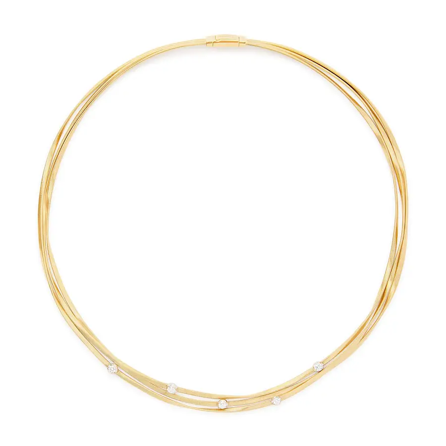 Zlatý náhrdelník Marco Bicego Marrakech CG848_B8 YW M5