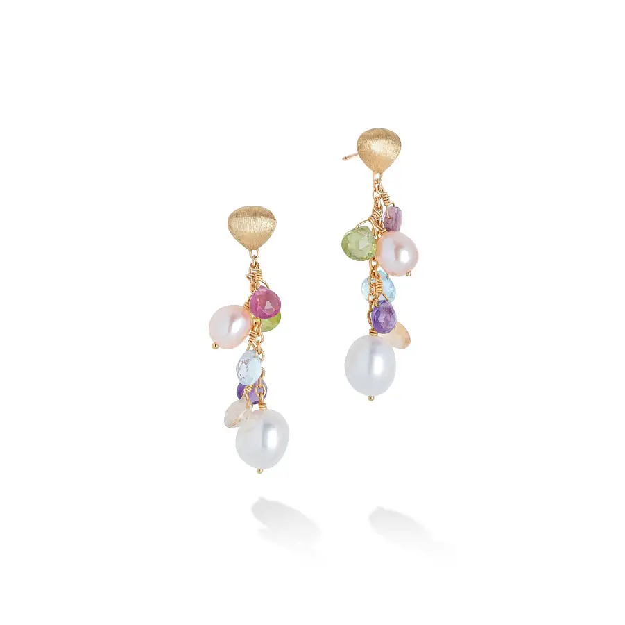 Zlaté náušnice Marco Bicego Paradise OB1778 MIX114 Y