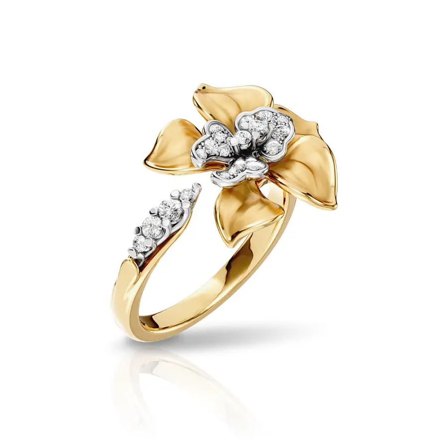 Prsten Carrera y Carrera Orquideas