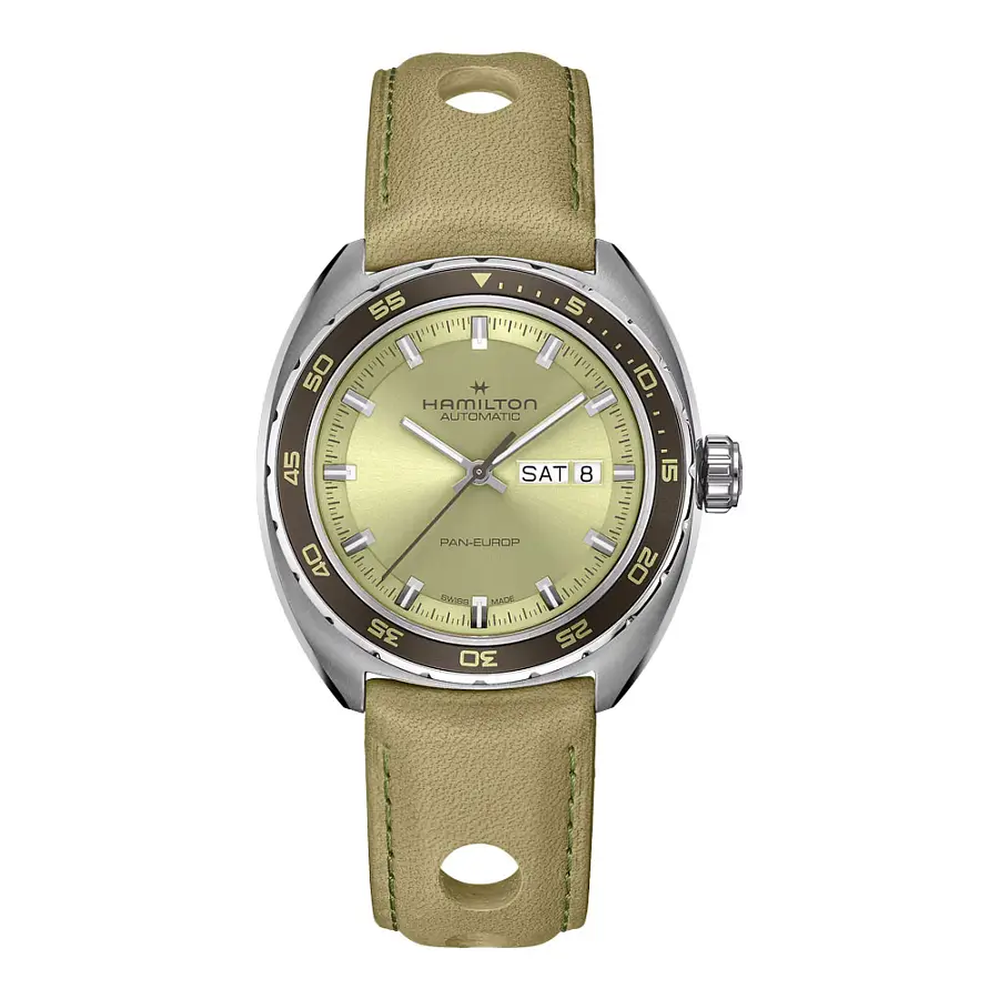 Hamilton American Classic Pan Europ Day Date Car H35445860