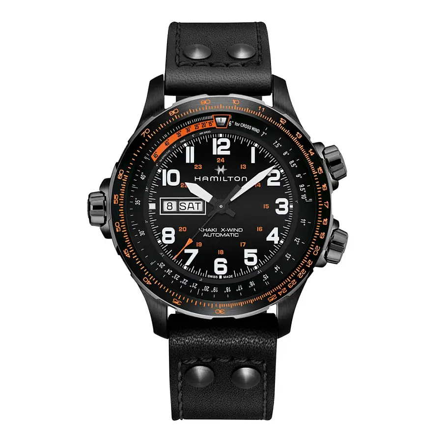 Hamilton Aviation X-Wind Day Date Car H77785733