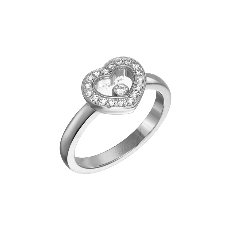 Gold Ring Chopard Happy Diamonds 82A054-1210