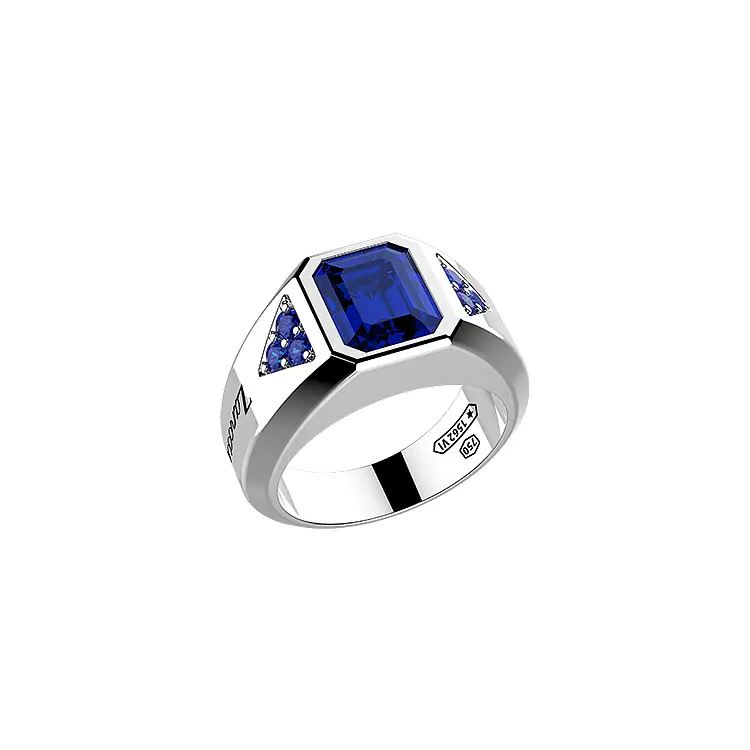 Zlatý Prsten Zancan Couture Sapphire EAA308B